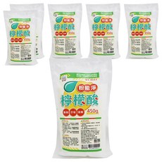 BEER BEAR 皮久熊 粉能淨檸檬酸 MY-9111, 450g, 6包