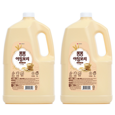 퐁퐁 주방세제 아침보리 용기, 3L, 2개