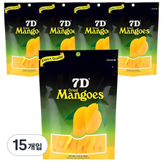 세븐디 7D 건조 망고, 80g, 15개입