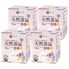溫美活 蒸氣熱敷眼罩EX升級版 薰衣草 玫瑰 洋甘菊, 4個, 15個裝
