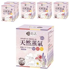 溫美活 蒸氣熱敷眼罩EX升級版 薰衣草 玫瑰 洋甘菊, 6個, 15個裝