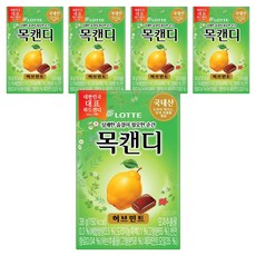 목캔디 허브민트, 38g, 5개