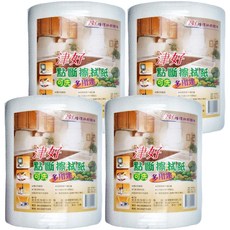 津好 點斷擦拭紙, 可洗, 多用途, 140張, 4捲