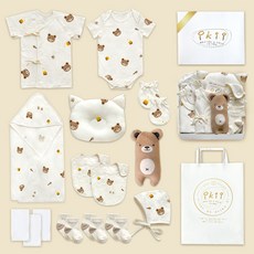 韓國 ikii 孩童短袖衣用品禮盒 15件組+購物袋