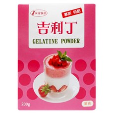 永詮食品 超鑽吉利丁粉, 200g, 1盒