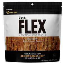렛츠플렉스 강아지 육포, 치킨브레스트, 500g, 1개