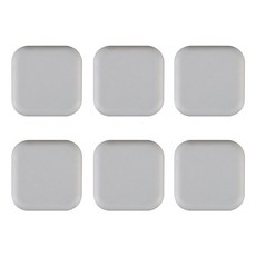 아이끌레 보이드 문콕 보호패드 스퀘어, 그레이, 6개