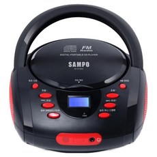 SAMPO 聲寶 手提CD音響, AK-W1802L, 紅黑
