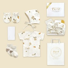 ikii 孩童短袖肚衣用品 5件組