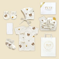 ikii 孩童短袖肚衣用品 5件組