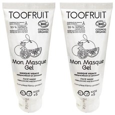 TOOFRUIT 果漾平衡舒緩面膜 100ml 兒童適用 天然成分 保濕舒緩, 2條