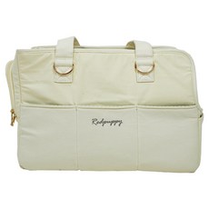 개과천선 강아지 레일리 이동가방, 라이트 아이보리, 1개