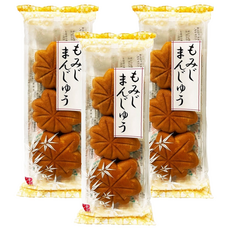 多田製菓 楓葉造型紅豆味日式饅頭, 110g, 3包