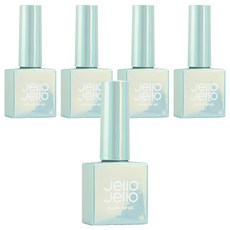 Jello Jello 美甲免清潔封層凝膠 10ml, 單一顏色, 5個