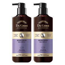 닥터그루트 탈모증상 집중케어 멀티퍼펙션 힘없는 모발용 샴푸, 400ml, 2개 400ml, 2개