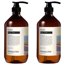 NARD 草本香氛沐浴露 清新薰衣草香, 2瓶, 1L