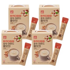 다농원 마카다미아 호두 아몬드 율무차 분말스틱, 18g, 4개, 50개입