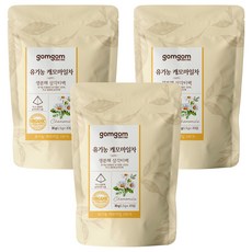 gomgom 洋甘菊茶 1.5g, 20包, 3袋