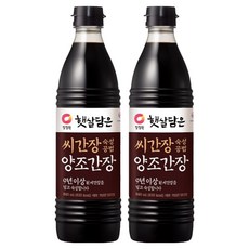 햇살담은 씨간장 숙성공법 양조간장, 840ml, 2개