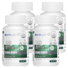 Chong Kun Dang 鍾根堂 Pharm 鋅補充錠Plus 30mg, 90顆, 4罐