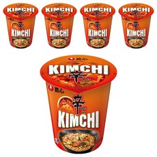 NONGSHIM 農心 辛辣白菜風味杯麵 75g, 5入