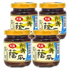 大茂 蔭瓜, 現代人的古早味, 120g, 4罐