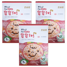 農純鄉 乖乖豬豬粥 6個月以上 7包, 1.05kg, 3盒