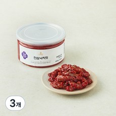 진심젓갈 낙지젓, 3개, 400g