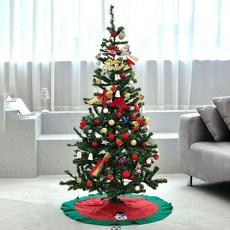 Gardenit 可愛紅色聖誕樹 + 燈飾全套組合, 混色, 150cm