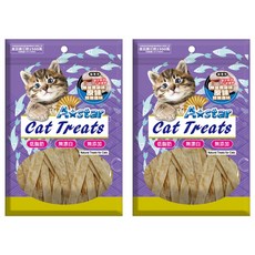 a star am貓專用無鹽原味鱈魚香絲小袋裝, 鱈魚, 40g, 2包