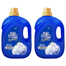 피죤 고농축 실내건조 시그니처 섬유유연제 아이스 플라워 본품, 4L, 2개