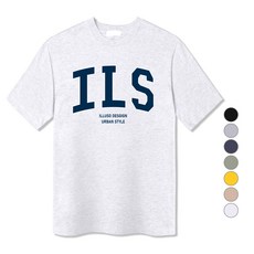 일루소 남성용 ILS 스탠다드 반팔 면 티셔츠