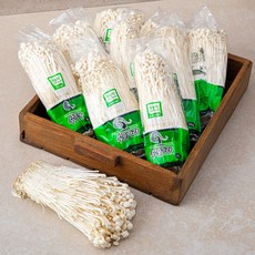 팽이버섯 국내산, 10개, 150g