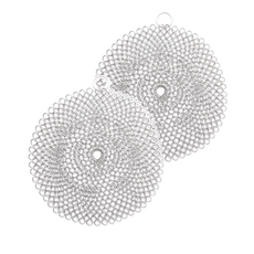 半永久不鏽鋼鋼絲球 圓形 316L YT_RC008, 1入, 2個