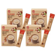 Danongwon 夏威夷果核桃杏仁薏仁茶, 4個, 10入, 18g