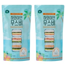 만전김 하와이안 무스비 키트, 8g, 2개