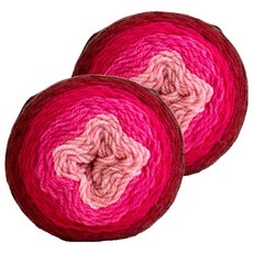 UFO蛋糕球毛線, 粉紅渲染(12)