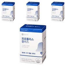 종근당건강 와일드비 프로폴리스 플러스, 60정, 4개