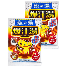 日本Bison爆汗湯/入浴劑 沉靜扁柏 60g 在家享受日式泡湯, 2包