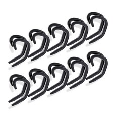 Rayhouse 舒適口罩護耳帶 雙邊可用 黑色, 10套