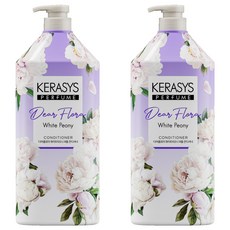 KERASYS Dear Flora 香氛潤髮乳 白牡丹, 1.5L, 2個