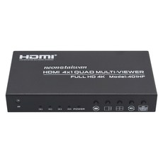 Neon 台灣霓虹 4Kx2K HDMI四進一出畫面分割器 401HF, 1個