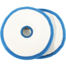 CLEAN FOR YOU 圓形濕拖把清潔墊 15cm 2入, 1套