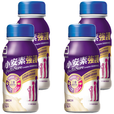 亞培 小安素 均衡完整營養即飲配方 1-10歲適用, 237ml, 4瓶