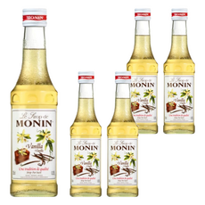 MONIN 莫寧 香草風味糖漿, 250ml, 5瓶