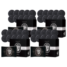 뷰카 클래식 어성초 블랙 차콜 클렌징 비누 레몬버베나, 100g, 40개입