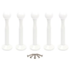 圓形門擋 白色, 5個