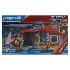 Playmobil 摩比人 帶著走消防局 Set 61片, 1盒