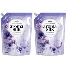 衣物柔軟劑補充包 紫羅蘭香, 2個, 2.1L