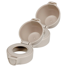 GROSMIMI 一觸式蓋圓頂型吸管杯用品, 2個